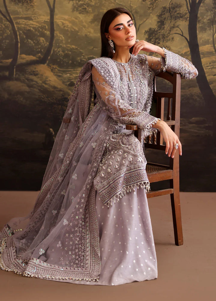 Chantelle by Baroque Unstitched Embroidered Net 3 Piece Suit BQ26UFC UF-4379 - Festive Collection