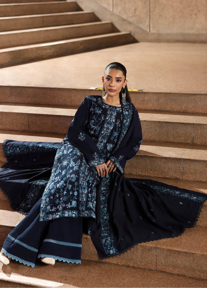 Rajbari Premium Unstitched Peach Winter Shawl Exclusive Embroidered Suits 3 Piece RB25PW D-6 - Winter Collection