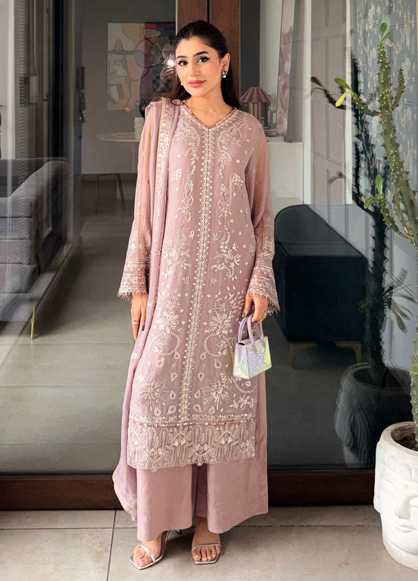 Maison d'or by Sahane RTW Embroidered Chiffon 3 Piece Suit CT 27008P Calianna - Festive Collection