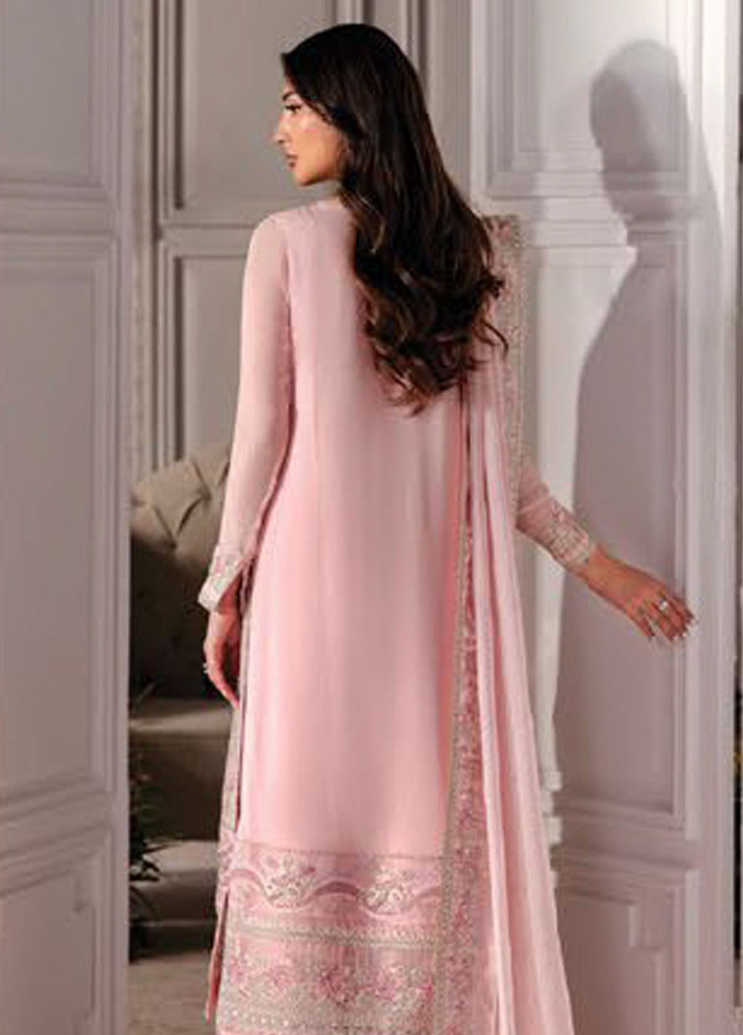 Aurelle by Seran Embroidered Suits Unstitched 3 Piece SN25AU Arabella - Formals Collection