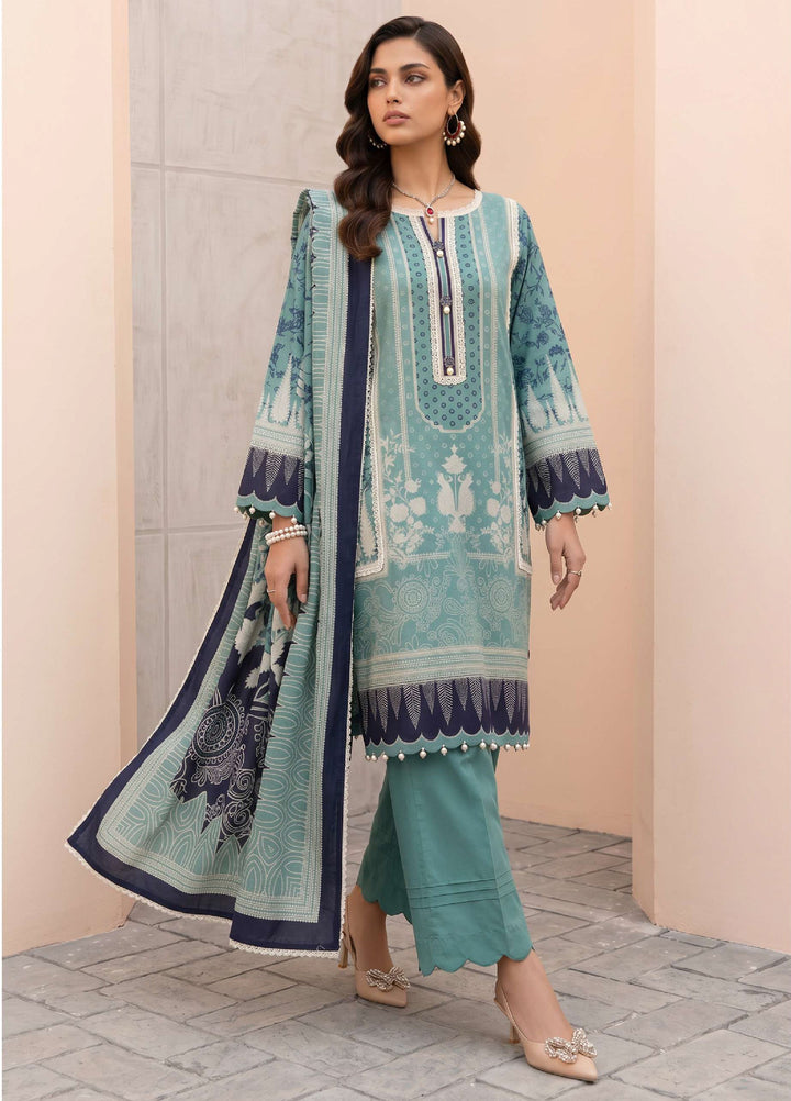 Zellbury Unstitched Printed Lawn 3 Piece Suit ZB26ULIV WUS26X31133 - Casual Collection