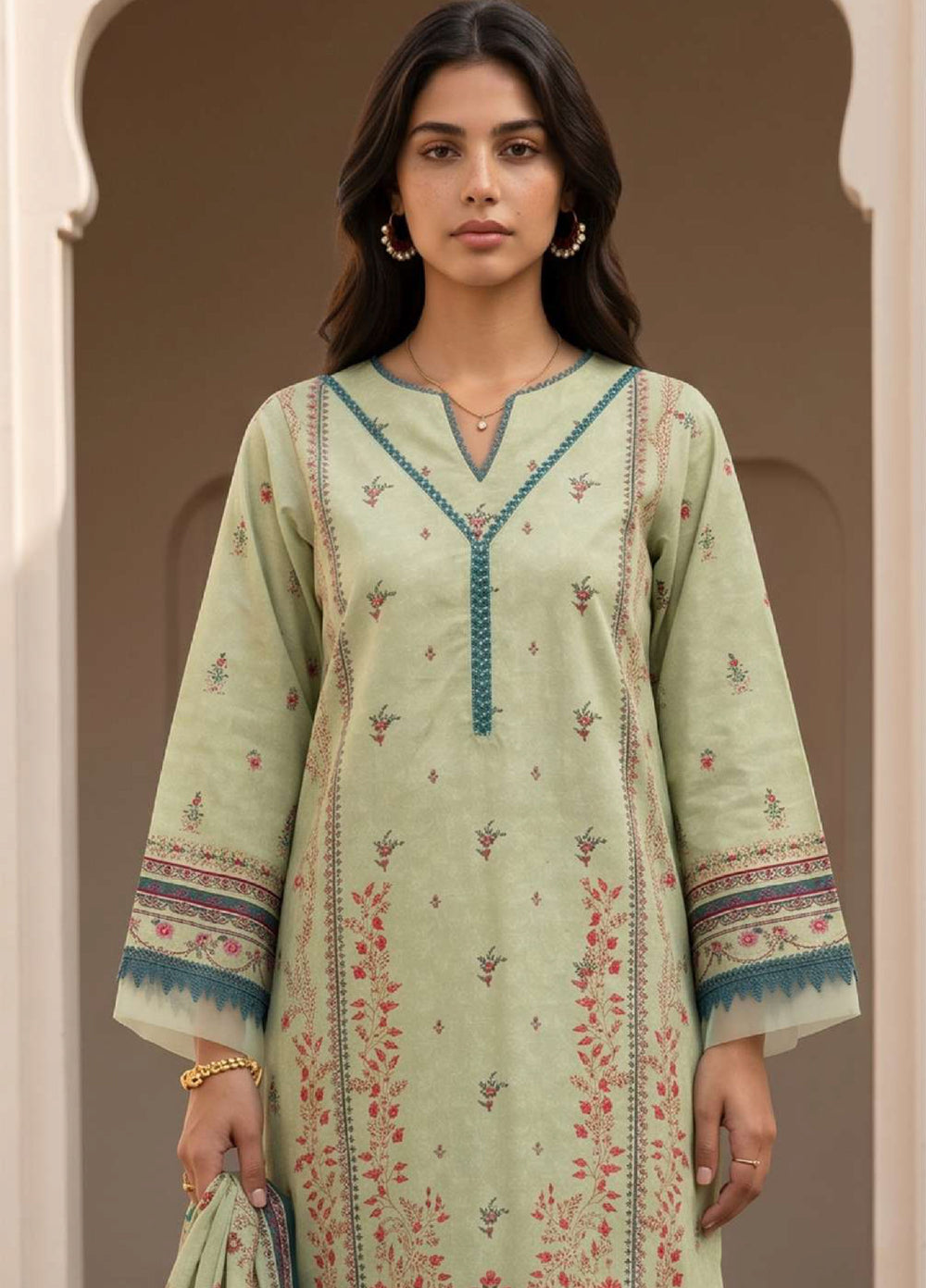 Zellbury Unstitched Printed Lawn 3 Piece Suit ZB26ULIV WUS26X38092 - Casual Collection