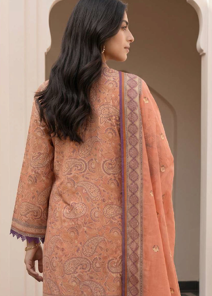 Zellbury Unstitched Printed Lawn 3 Piece Suit ZB26ULIV WUS26X38082 - Casual Collection