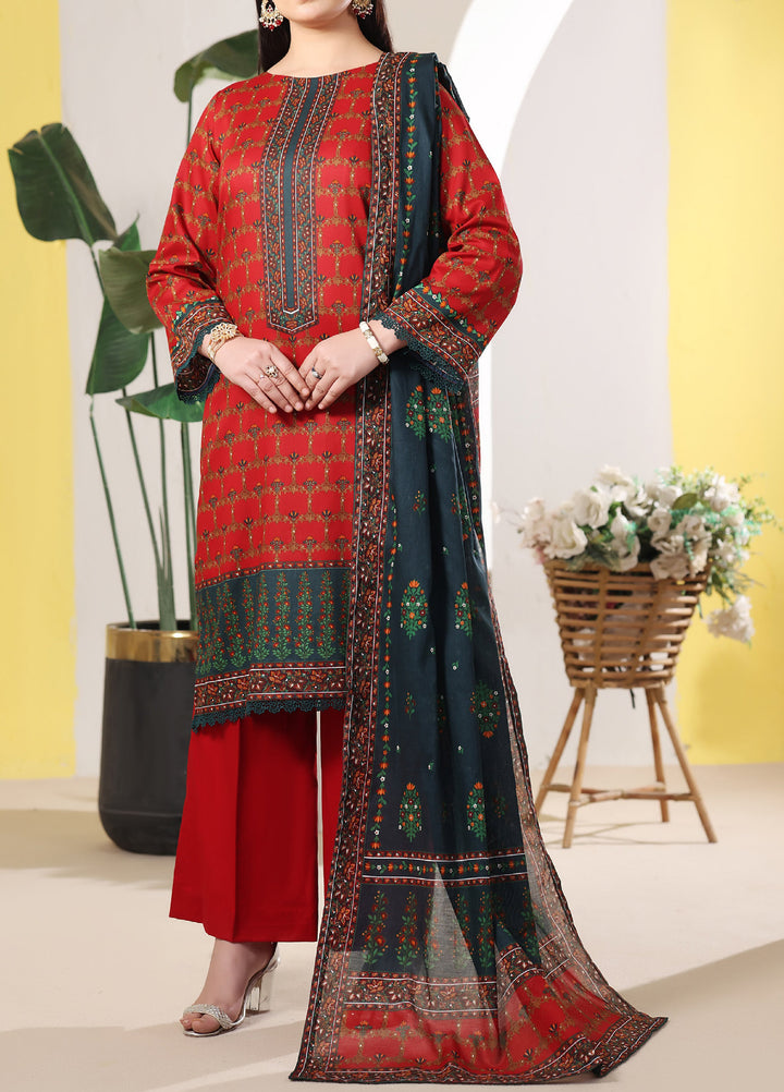Daman Exclusive by VS Textiles Unstitched Printed Lawn 3 Piece Suit VS26UDE V2: 795 - Summer Collection