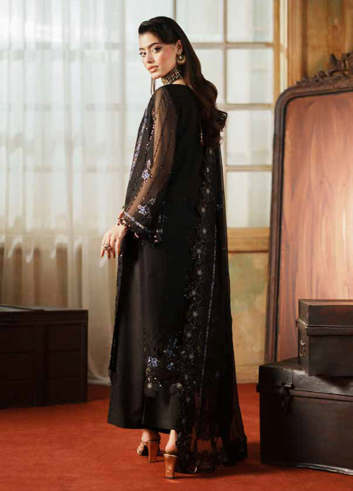 Zurgul by Zebtan Embroidered Chiffon Suits Unstitched 3 Piece ZB25ZF ZG-02 - Formals Collection