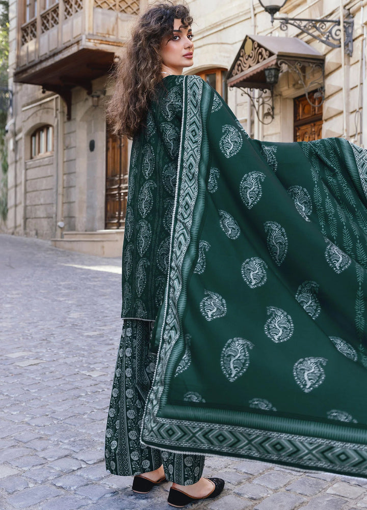 Meerak Pret Embroidered Khaddar 3 Piece Maris - Winter Collection