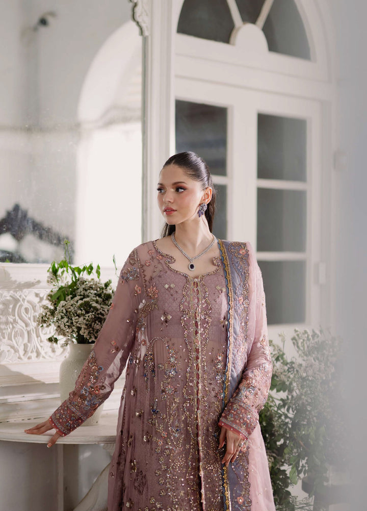 Shaam Shandar By Mushq Luxury Chiffon Unstitched 3 Piece Suits MQ25SC D-9 Roop Rangoli - Festive Collection