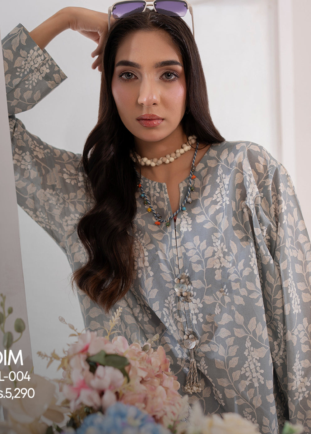 The Print Story by Shamooz RTW Printed Lawn 2 Piece Suit SHM26PL Dim I-L-004 - Casual Collection