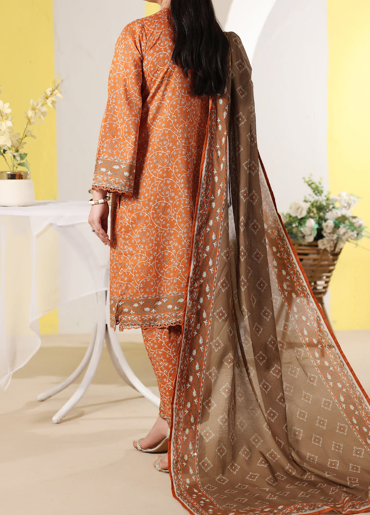 Daman Exclusive by VS Textiles Unstitched Printed Lawn 3 Piece Suit VS26UDE V2: 797 - Summer Collection