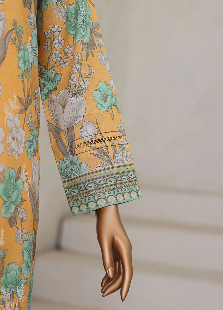 Hz Textiles Chikankari Embroidered Khaddar Suits Unstitched 3 Piece KEC 106 - Winter Collection