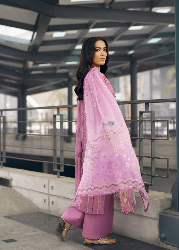 Zync by Florent Unstitched Embroidered Lawn 3 Piece Suit FL26ZU FZ-2A - Summer Collection