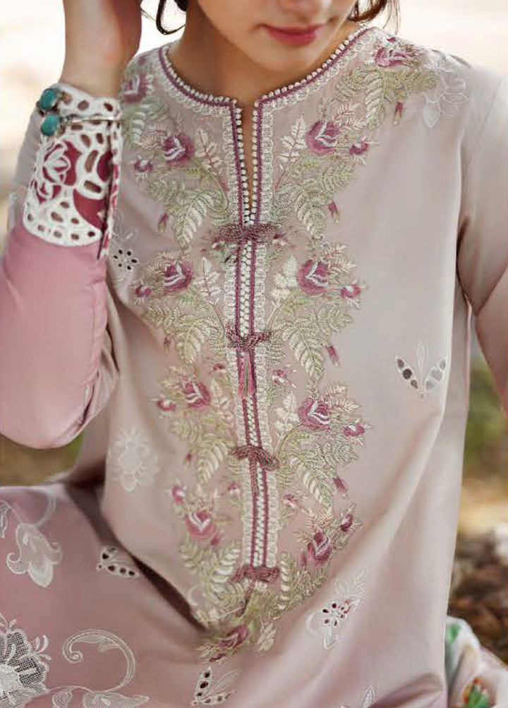 Solace by Mushq Unstitched Chikankari Lawn 3 Piece Suit MU26ULS Dew Drift MUNSS260209 - Festive Collection