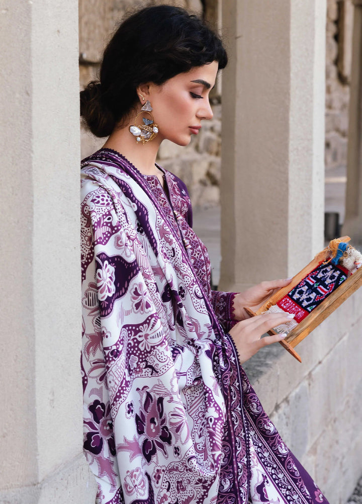 Meerak Pret Embroidered Khaddar 3 Piece Amora - Winter Collection