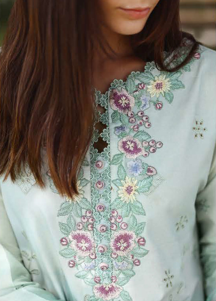 Solace by Mushq Unstitched Chikankari Lawn 3 Piece Suit MU26ULS Tranquil Muse MUNSS260208 - Festive Collection