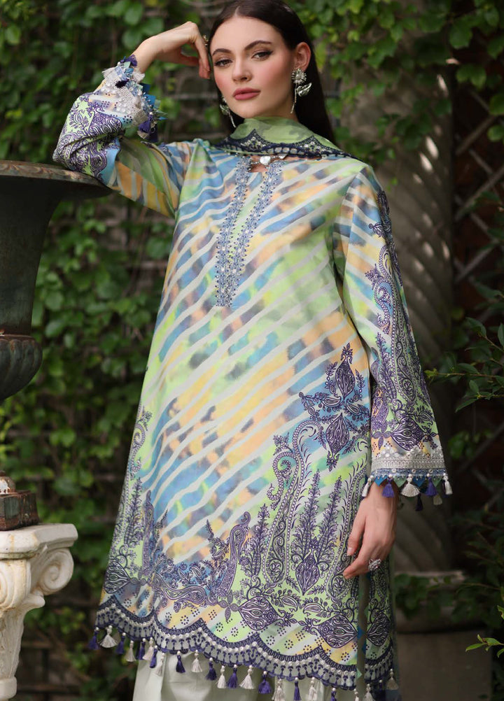 Infinity by Charizma Unstitched Embroidered Lawn 3 Piece Suit CHR26UIL IN6-10 - Casual Collection
