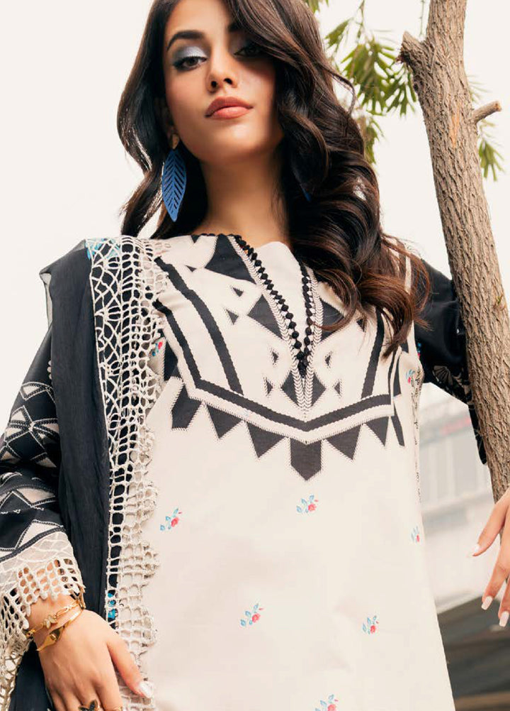 Infinity by Charizma Unstitched Embroidered Lawn 3 Piece Suit CHR26UIL IN6-04 - Casual Collection