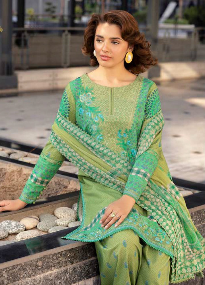 Infinity by Charizma Unstitched Embroidered Lawn 3 Piece Suit CHR26UIL IN6-02 - Casual Collection