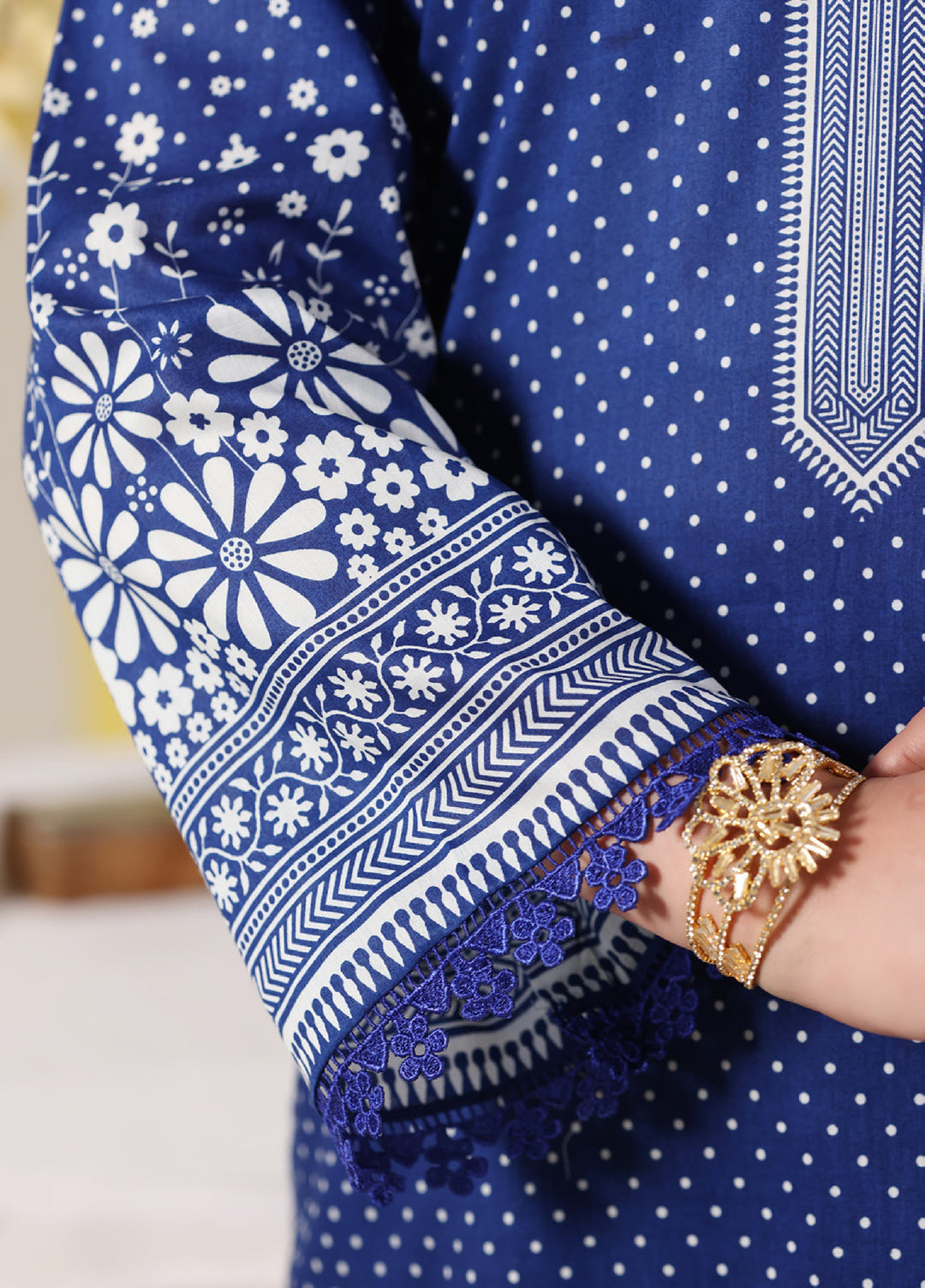 Daman Exclusive by VS Textiles Unstitched Printed Lawn 3 Piece Suit VS26UDE V2: 796 - Summer Collection