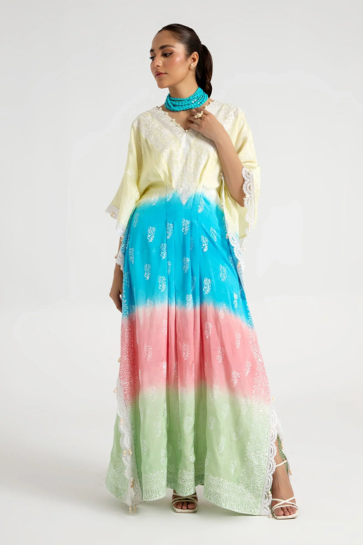 Arif Ashraf Pret Embroidered Viscose Blend 2 Piece Suit Sari