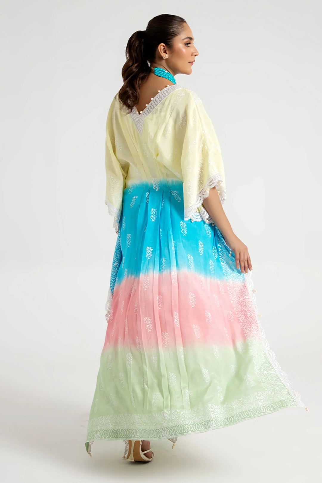 Arif Ashraf Pret Embroidered Viscose Blend 2 Piece Suit Sari