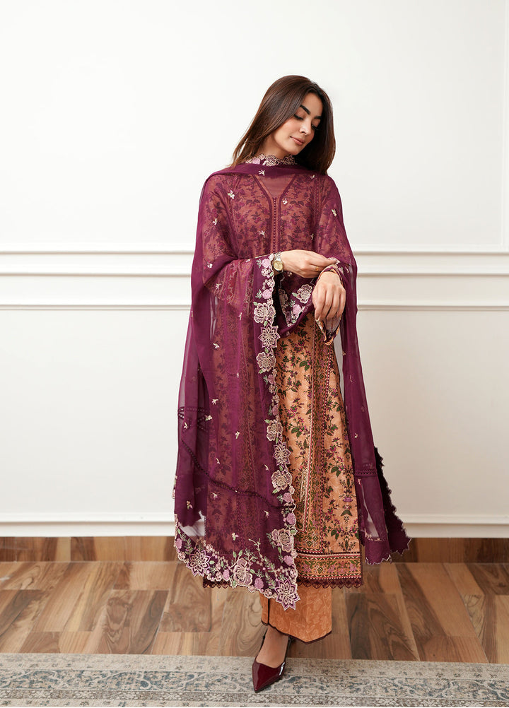 Virelle by Sahane Unstitched Printed Lawn 3 Piece Suit CG50001 Wildflower - Casual Collection
