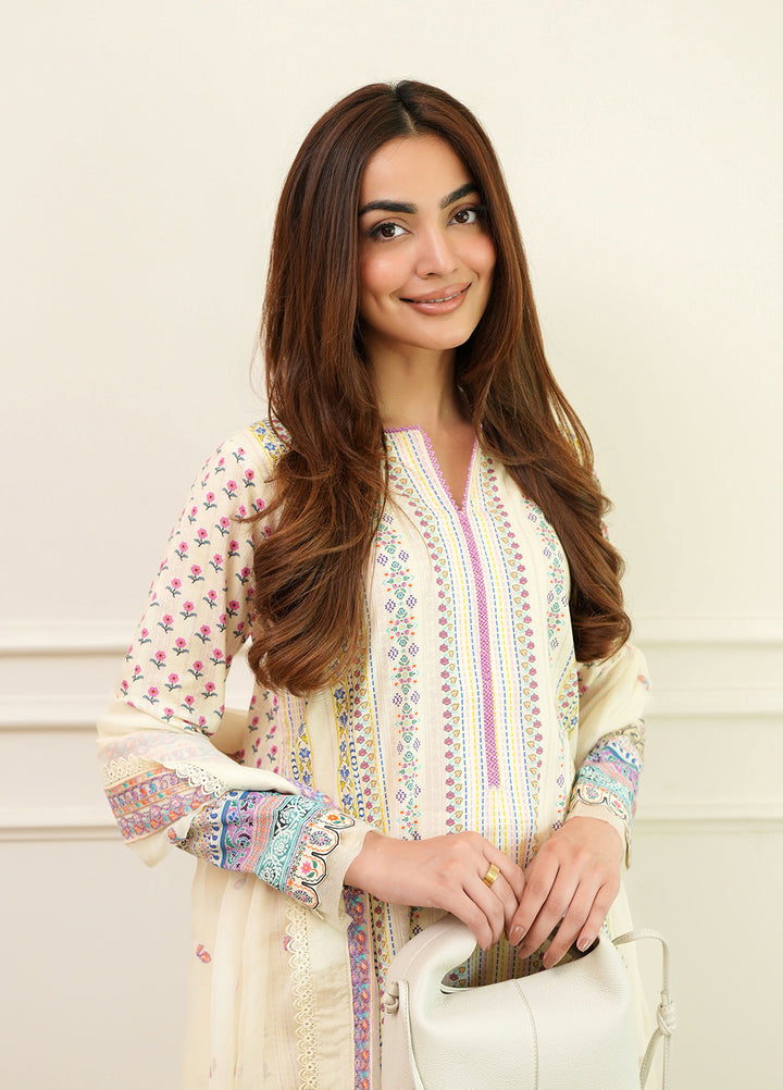 Virelle by Sahane Unstitched Printed Lawn 3 Piece Suit CG50003 Daisy - Casual Collection
