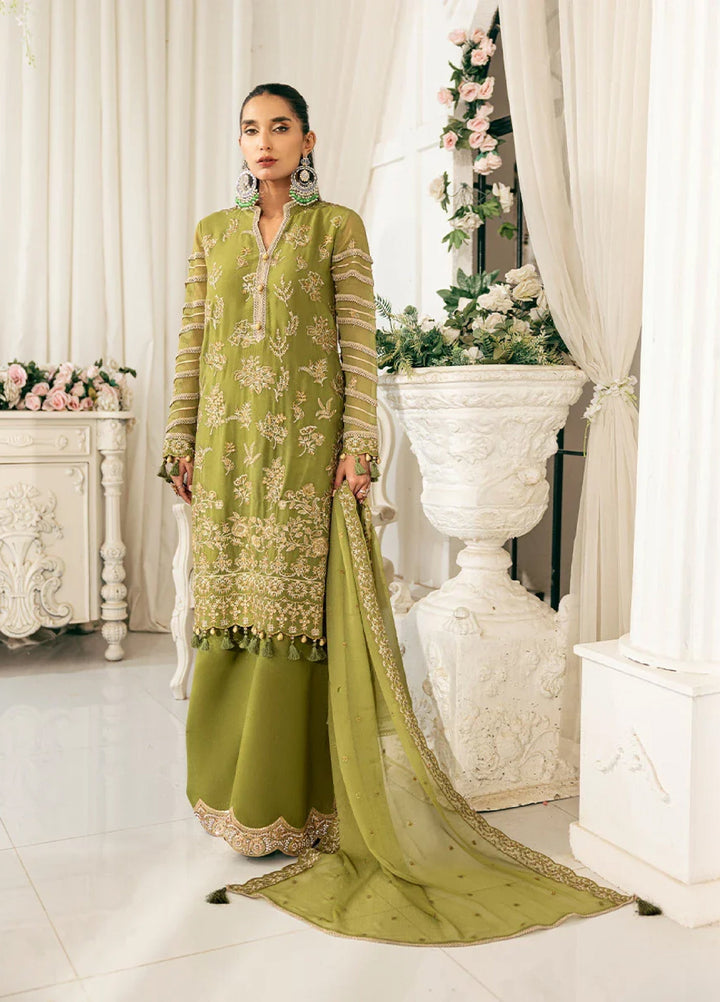 Signature by Salitex Embroidered Chiffon Suits Unstitched 3 Piece SUNS7CH030UT - Summer Collection