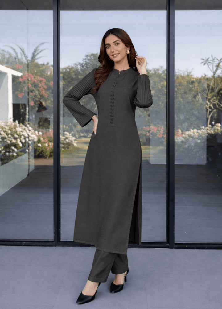 Silcot Women Pret Solids Linen 2 Piece Suit Urban Loom - Summer Collection