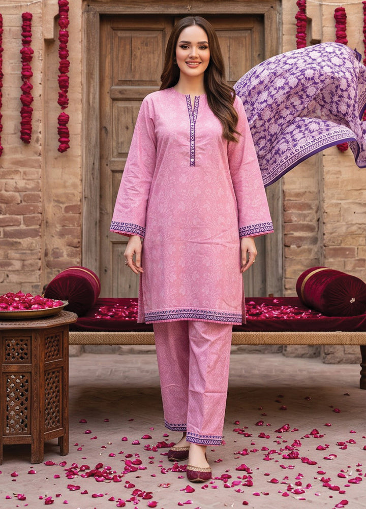 Regalia Textiles Women RTW Printed Lawn 3 Piece Suit RG26PPL D-06 - Casual Collection