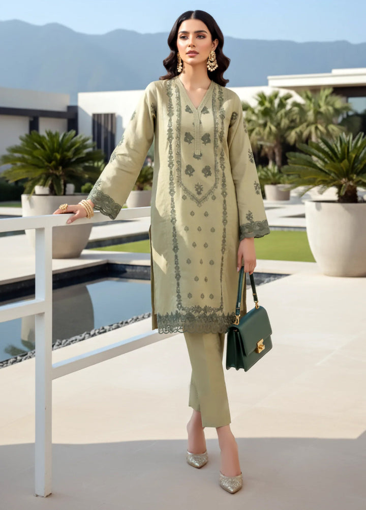 Lakhany Pret Embroidered Cotton Net 2 Piece Suit LSM-4050