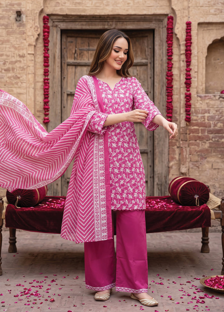 Regalia Textiles Women RTW Printed Lawn 3 Piece Suit RG26PPL D-05 - Casual Collection