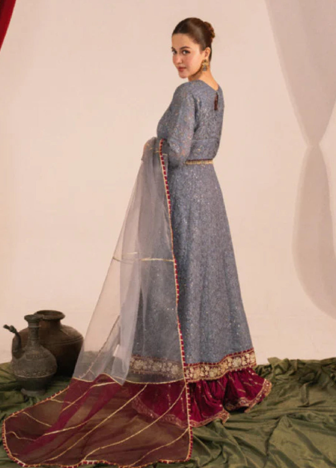 Zaaviay Lavender Breeze Chikankari Suits Pret 3 Piece Festive Collection