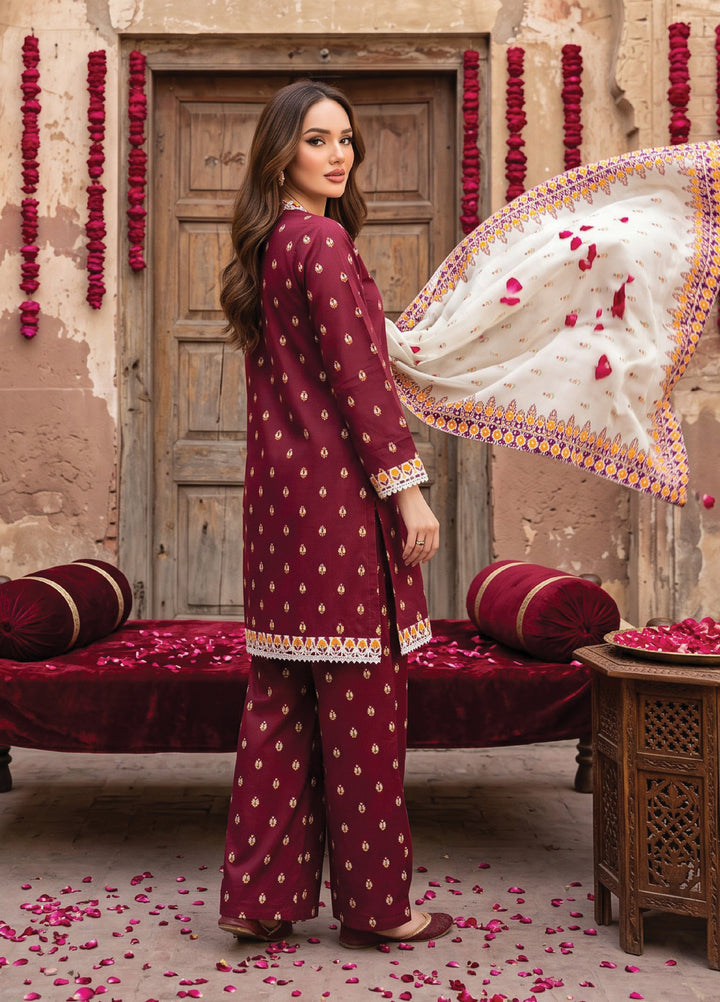 Regalia Textiles Women RTW Printed Lawn 3 Piece Suit RG26PPL D-01 - Casual Collection