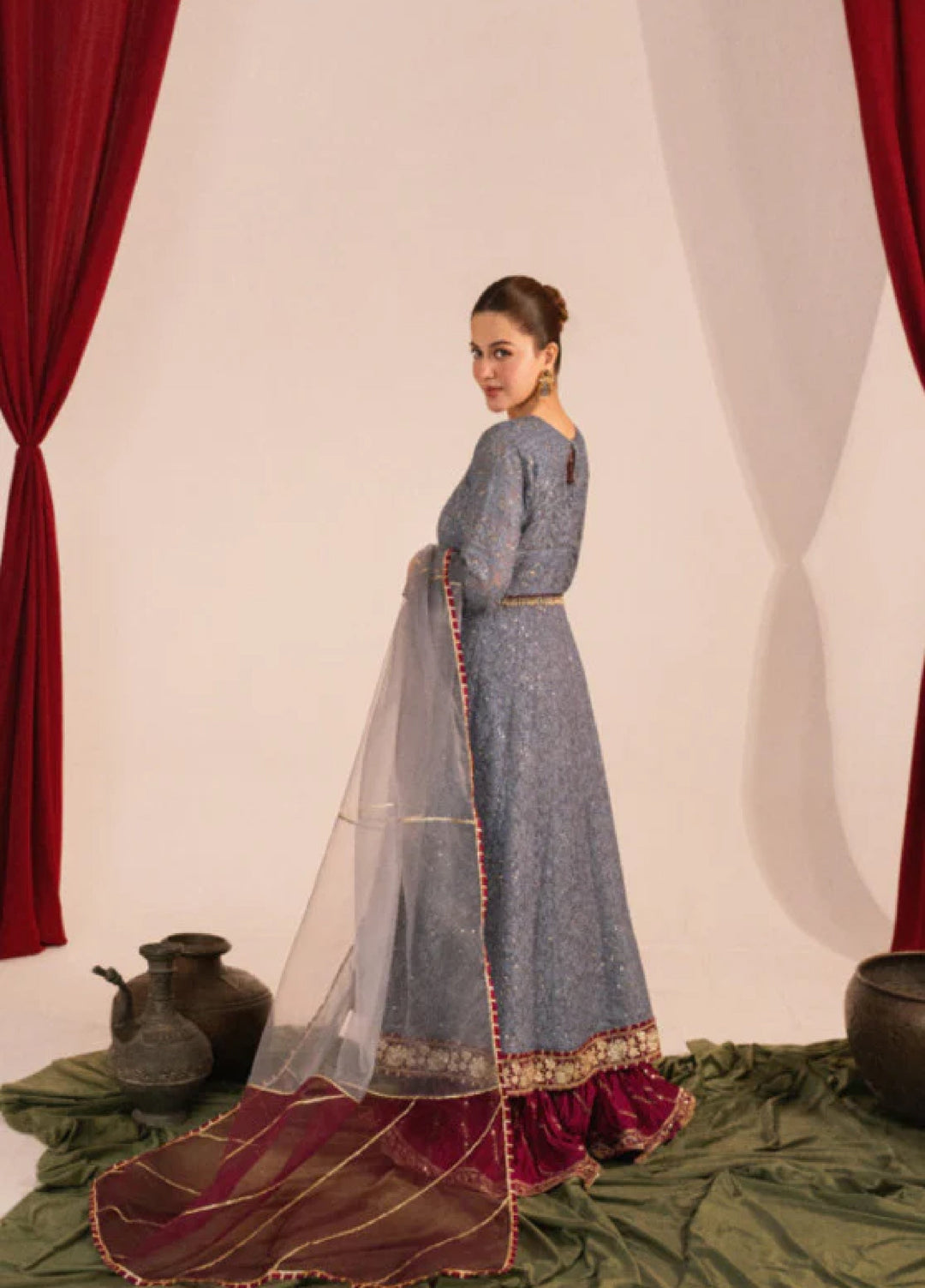 Zaaviay Lavender Breeze Chikankari Suits Pret 3 Piece Festive Collection