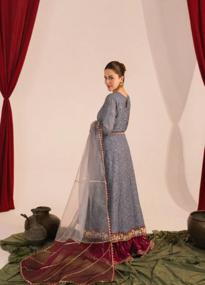 Zaaviay Lavender Breeze Chikankari Suits Pret 3 Piece Festive Collection
