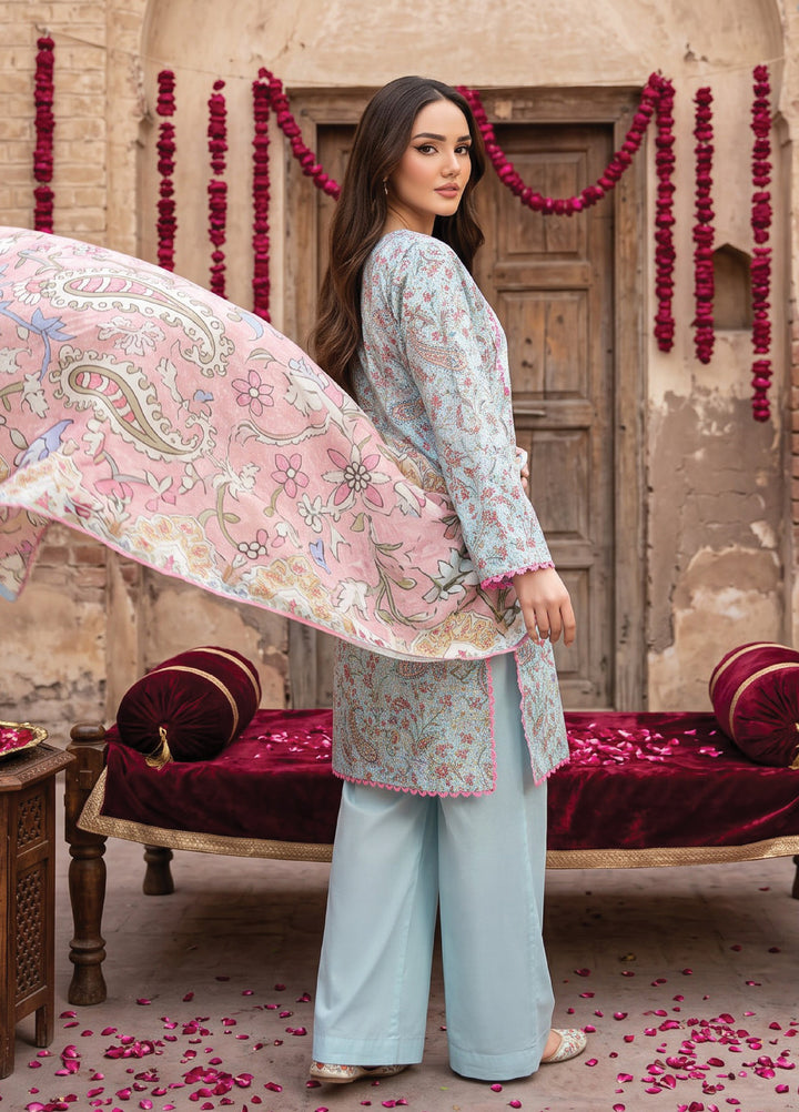 Regalia Textiles Women RTW Printed Lawn 3 Piece Suit RG26PPL D-03 - Casual Collection