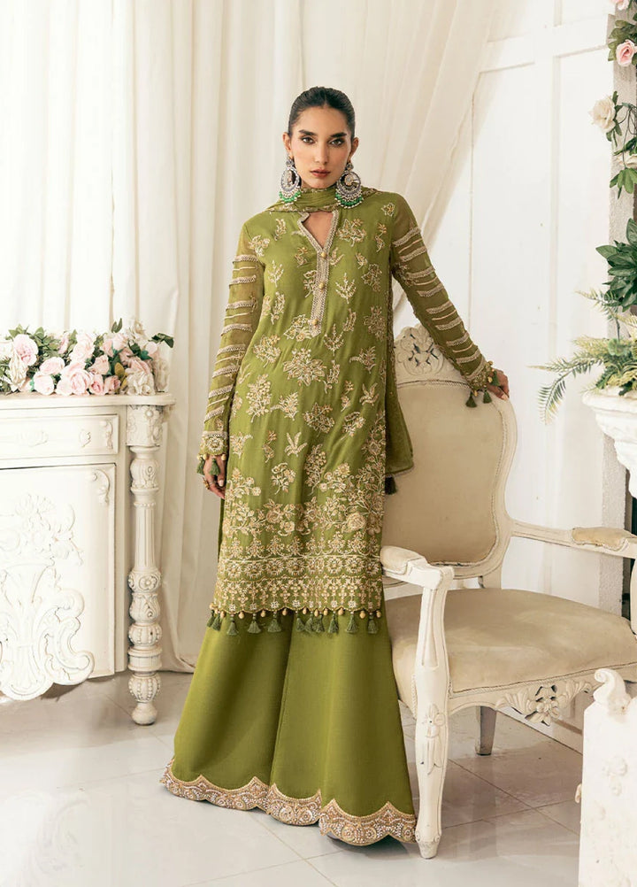Signature by Salitex Embroidered Chiffon Suits Unstitched 3 Piece SUNS7CH030UT - Summer Collection
