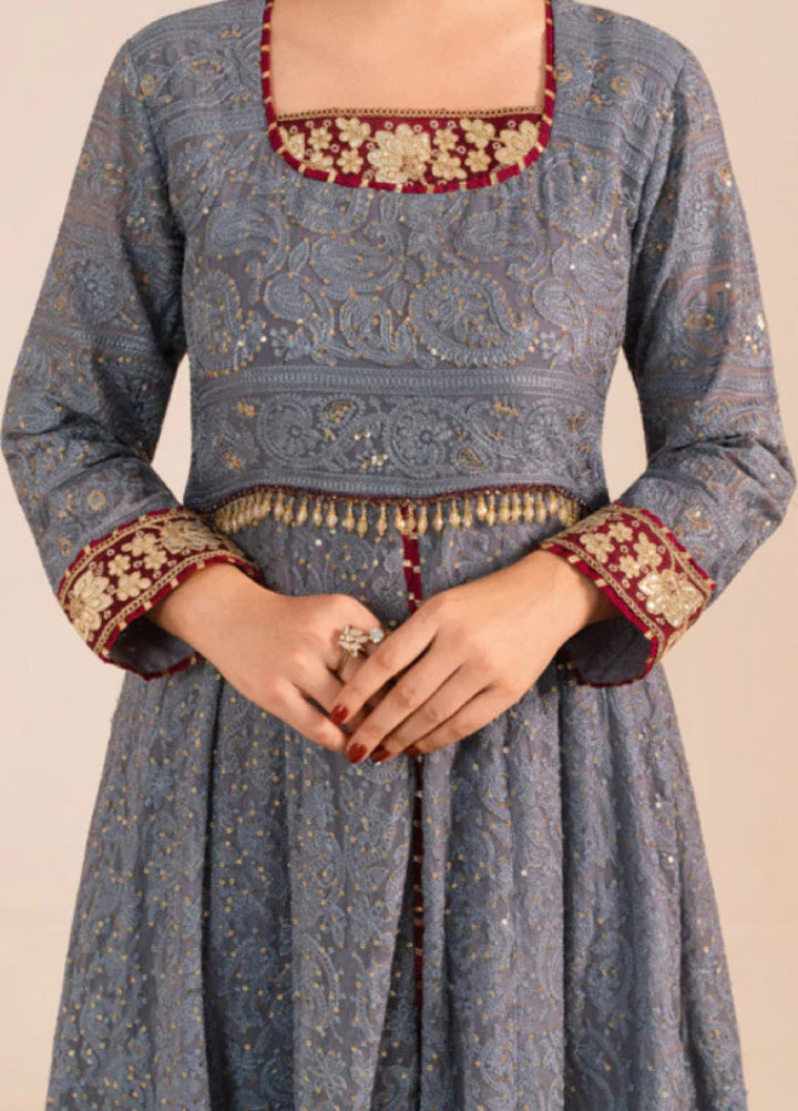 Zaaviay Lavender Breeze Chikankari Suits Pret 3 Piece Festive Collection