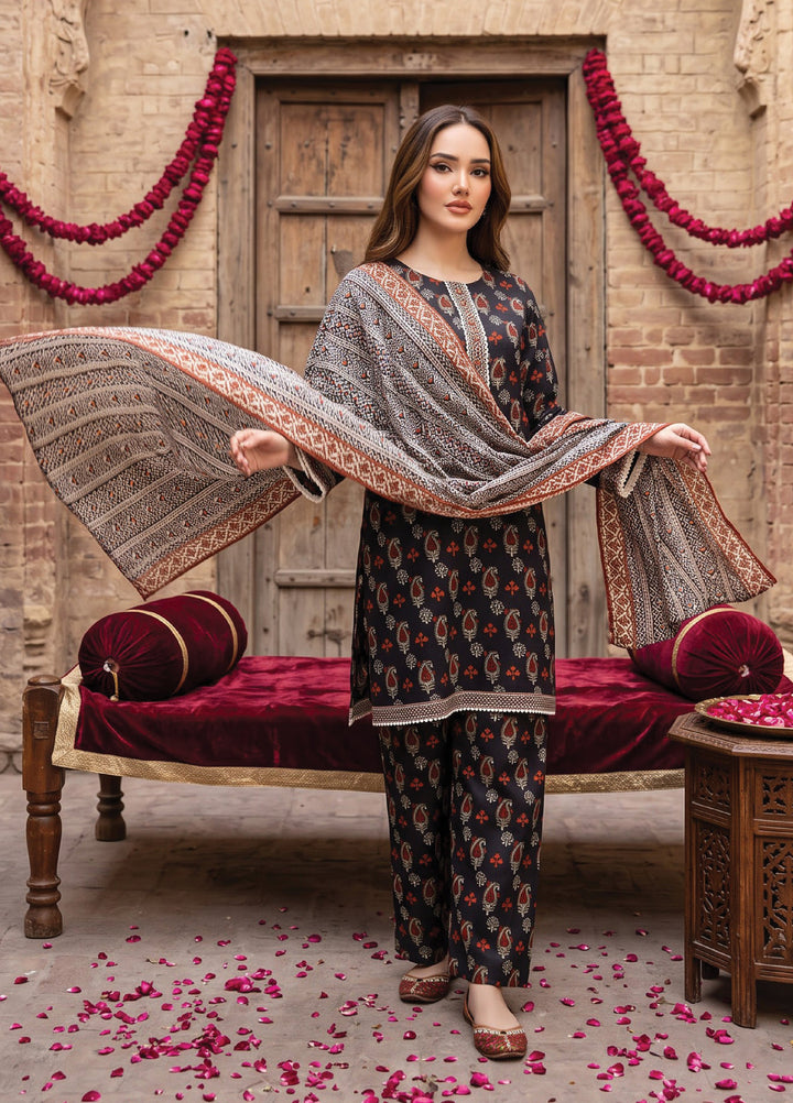 Regalia Textiles Women RTW Printed Lawn 3 Piece Suit RG26PPL D-04 - Casual Collection