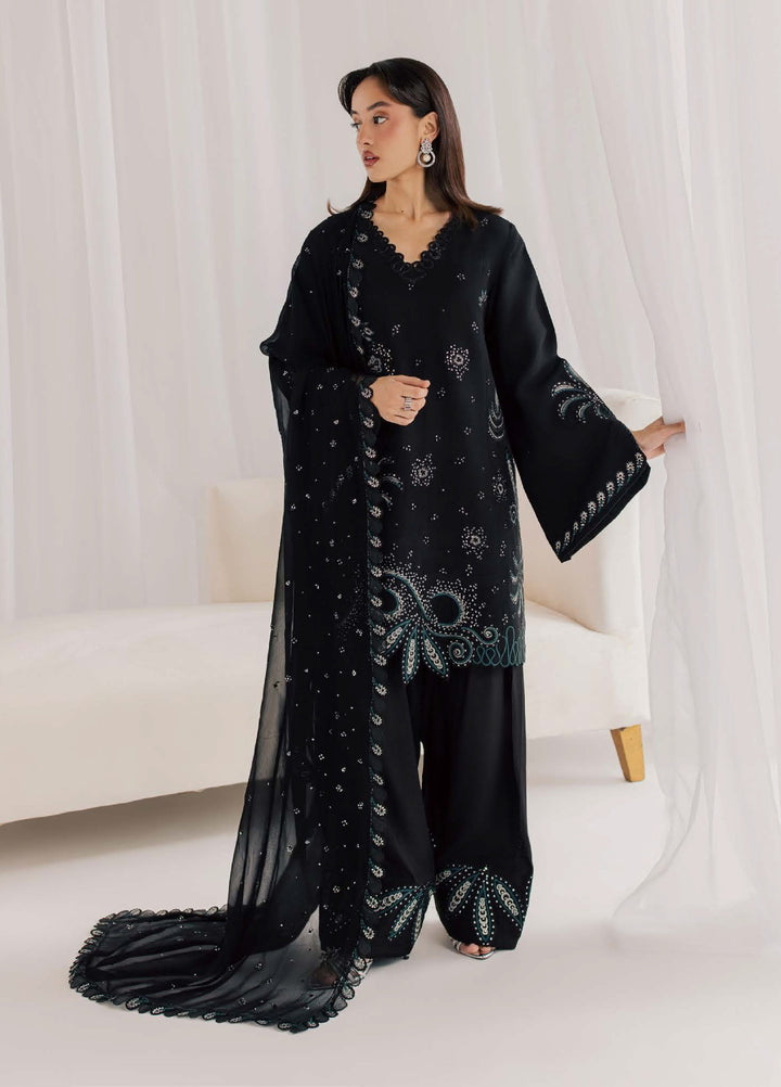 Nureh Women RTW Embroidered Chiffon 3 Piece Suit NU26RF NP-811 - Festive Collection