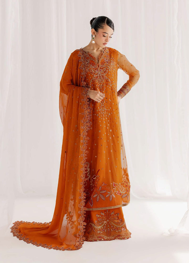 Nureh Women RTW Embroidered Net 3 Piece Suit NU26RF NP-817 - Festive Collection