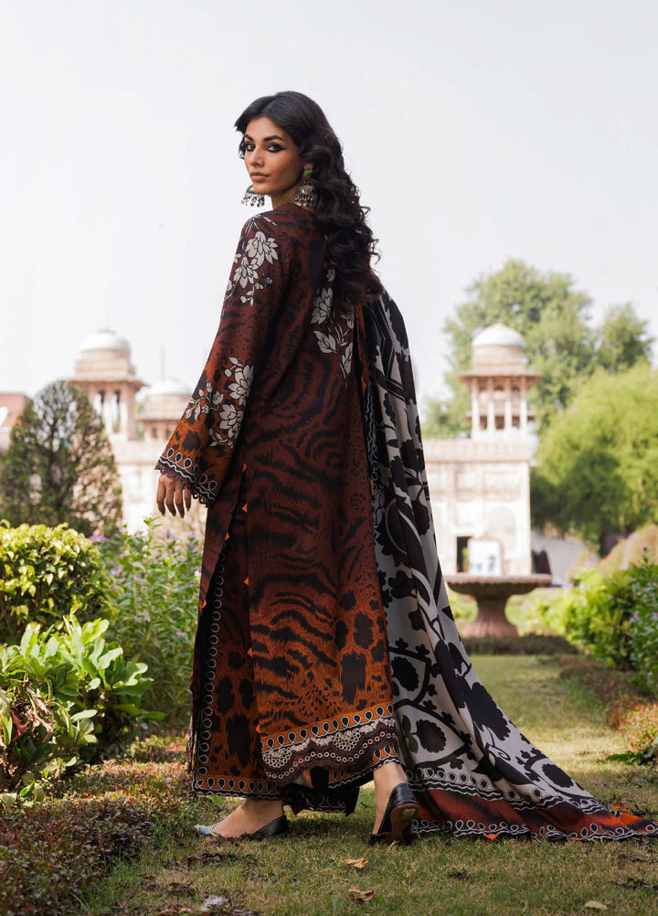 Combination by Charizma Unstitched Winter Collection Vol-02 Linen Printed 3 Piece Suits CZ25CW CCW6-15 - Winter Collection