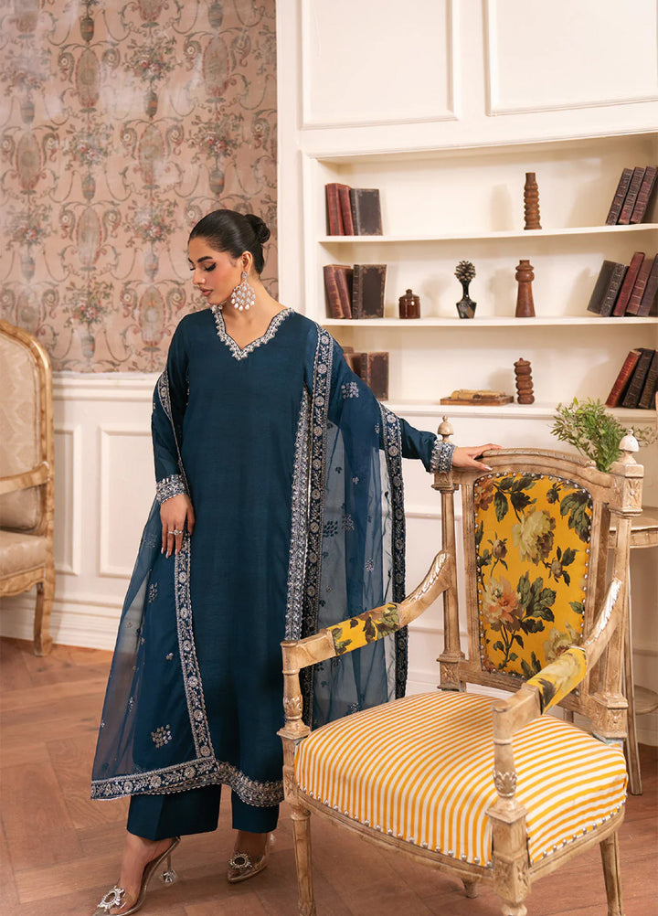 Luxe by Neeshay Pret Korean Raw Silk Seraya - Festive Collection