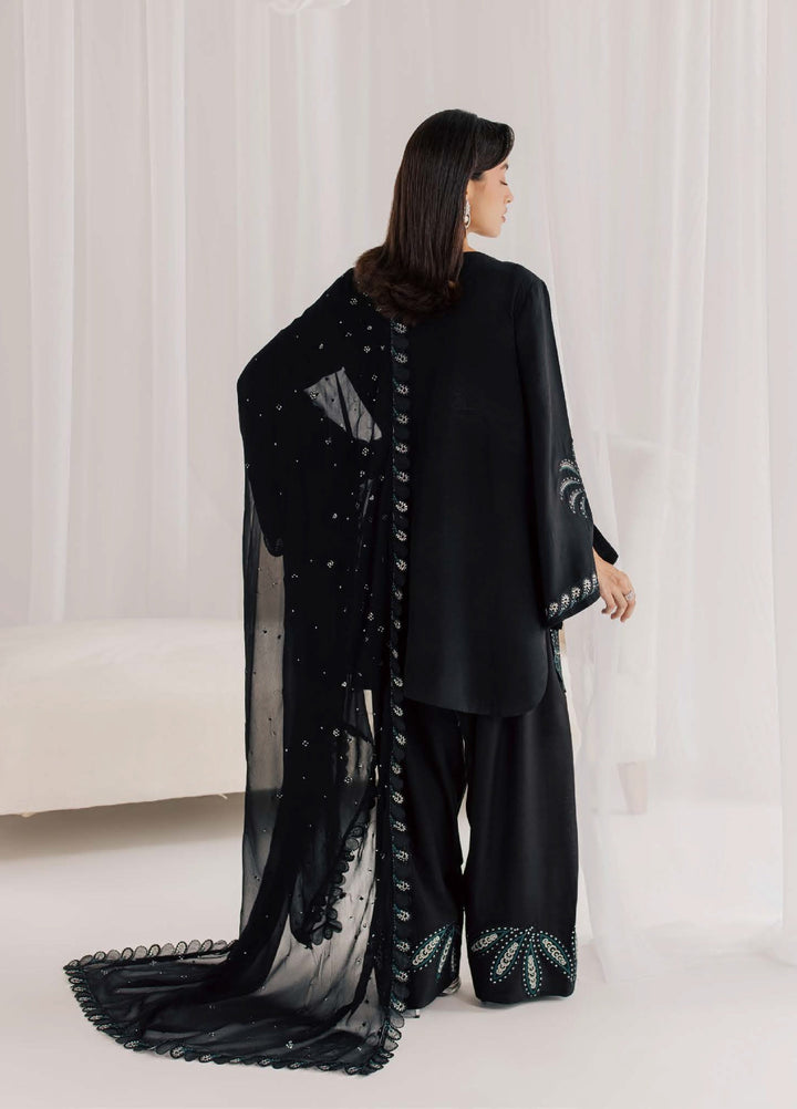 Nureh Women RTW Embroidered Chiffon 3 Piece Suit NU26RF NP-811 - Festive Collection