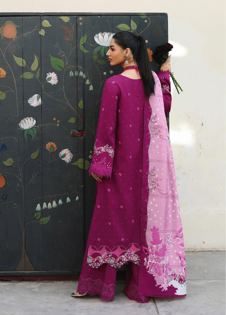 Qprints By Qalamkar Unstitched Linen Printed 3 Piece Suits QLM25PW QW-01 B Joris - Winter Collection