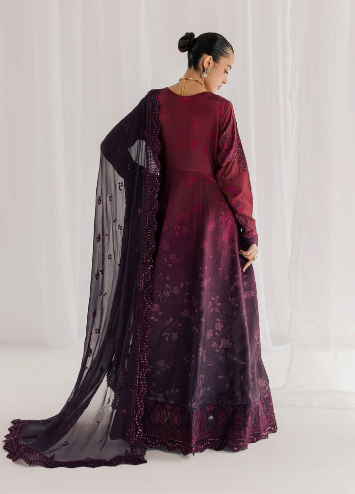 Nureh Women RTW Embroidered Chiffon 3 Piece Suit NU26RF NP-810 - Festive Collection