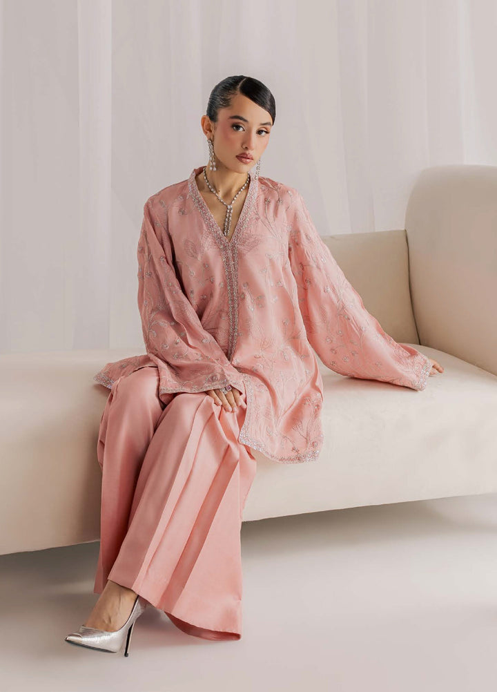 Nureh Women RTW Embroidered Korean Silk 2 Piece Suit NU26RF NP-798 - Festive Collection
