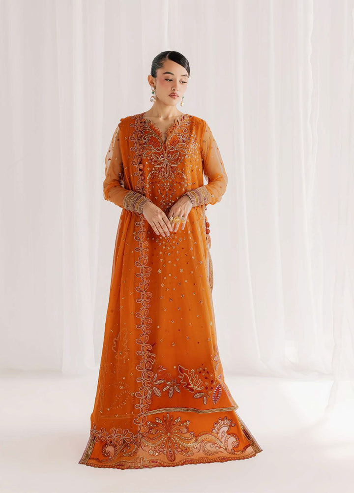 Nureh Women RTW Embroidered Net 3 Piece Suit NU26RF NP-817 - Festive Collection