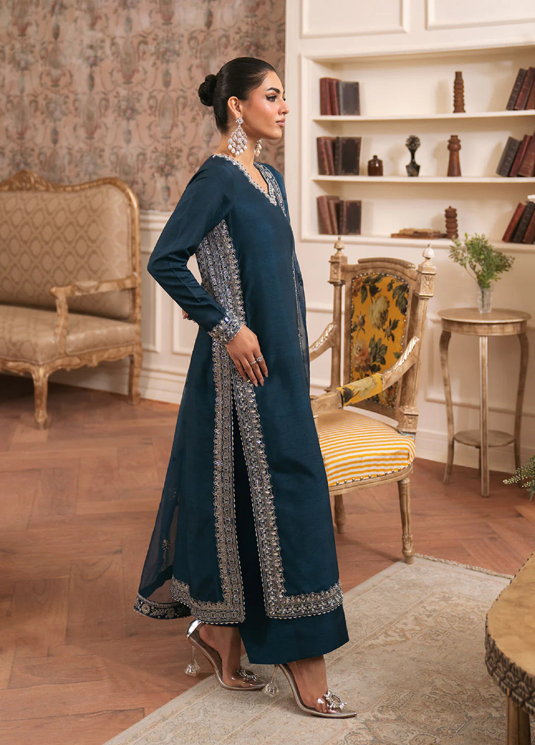 Luxe by Neeshay Pret Korean Raw Silk Seraya - Festive Collection