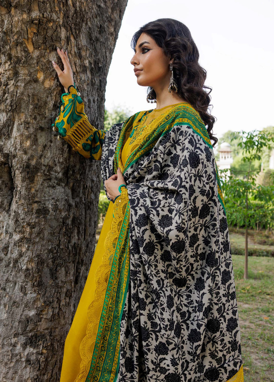 Combination by Charizma Unstitched Winter Collection Vol-02 Linen Printed 3 Piece Suits CZ25CW CCW6-11 - Winter Collection